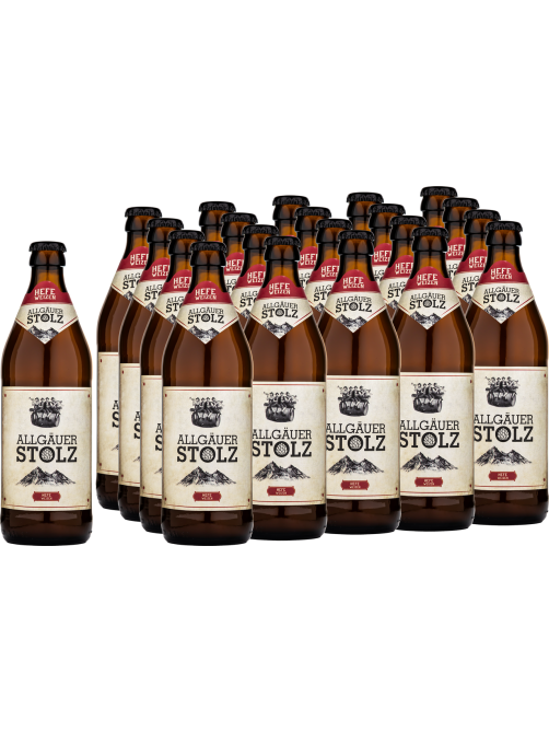 Пиво Allgauer Stolz Hefeweizen светлое, 0.5л
