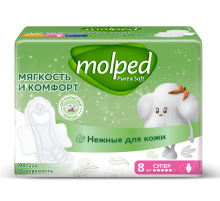 Прокладки Molped Super Мягкость и комфорт, 8шт