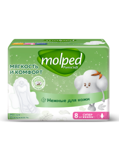 Прокладки Molped Super Мягкость и комфорт, 8шт