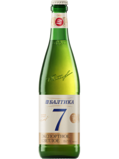 Пиво Балтика №7 экспортное, 0.5л