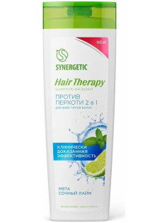 Шампунь-бальзам Synergetic Hair Therapy Против перхоти 2 в 1, 400мл