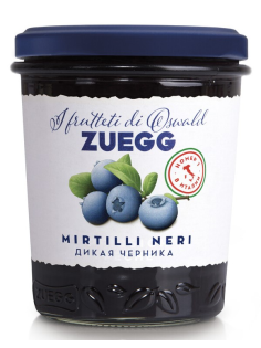 Конфитюр Zuegg черника, 320г