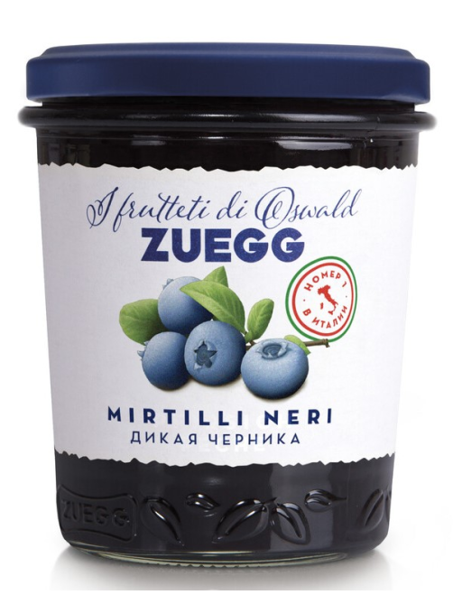 Конфитюр Zuegg черника, 320г