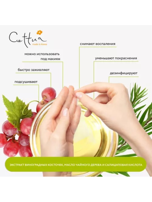 Пластыри Cettua для проблемной кожи, 36шт