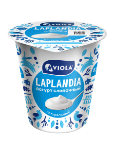 Йогурт Viola Laplandia сливочный 8.5%, 260г