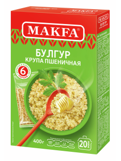 Крупа булгур Makfa 400г