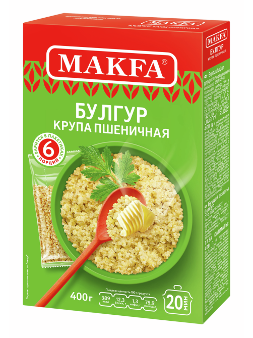 Крупа булгур Makfa 400г