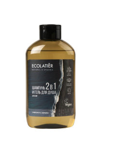 Гель для душа Ecolatier мужской грейпфрут-вербена, 600мл