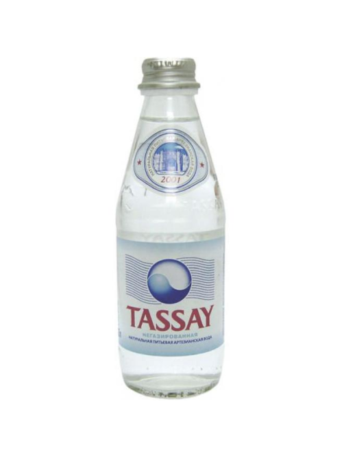 Вода Tassay питьевая негазированная стекло, 250мл