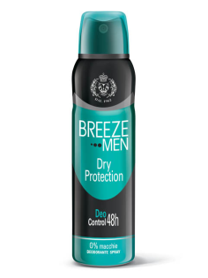Дезодорант-спрей Breeze Men Dry Protection, 150мл