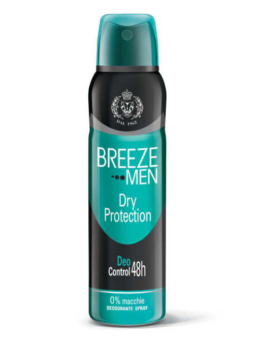 Дезодорант-спрей Breeze Men Dry Protection, 150мл