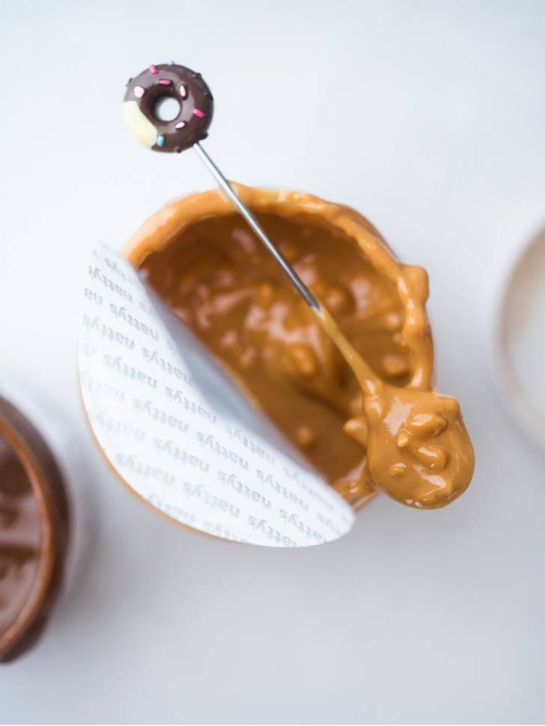 Арахисовая паста Nattys Crunchy хрустящая с медом, 325г