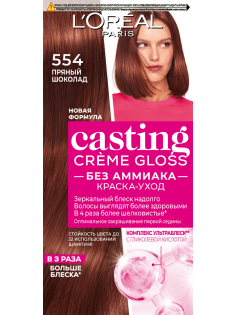 Краска для волос L'Oreal Casting Creme Gloss пряный шоколад 554