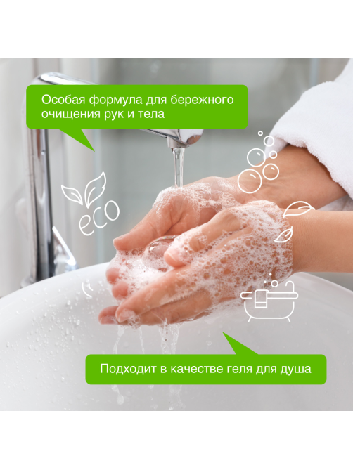 Мыло жидкое для рук и тела Synergetic Натуральное пачули и ароматный бергамот, 380мл