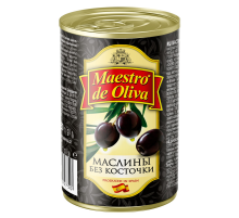 Маслины Maestro de oliva без косточки, 280г