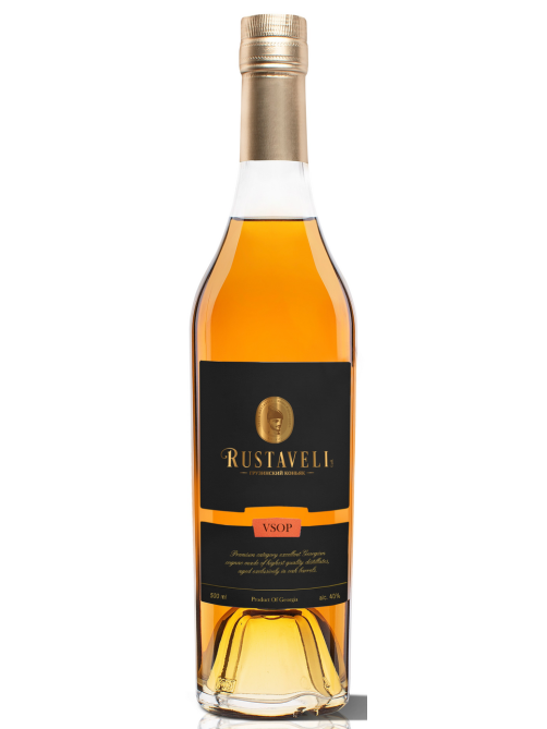 Коньяк Rustaveli 8 лет VSOP, 0.5л
