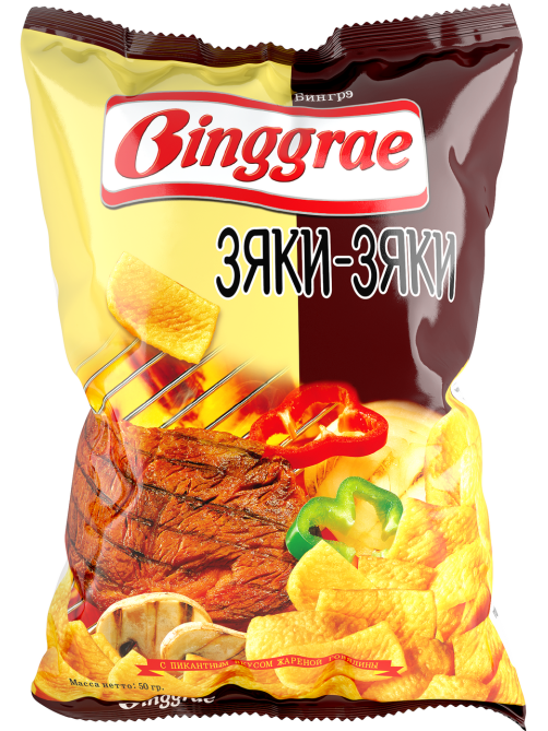 Чипсы Binggrae зяки-зяки, 50г