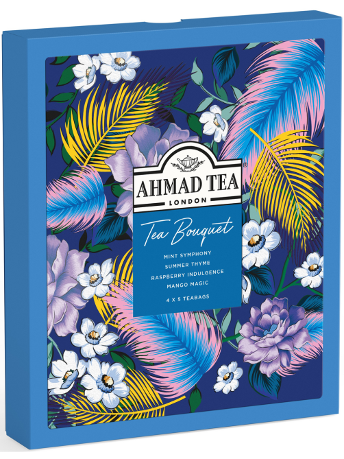 Чай подарочный Ahmad Tea Чайный букет ассорти 4 вкуса, 31.5г