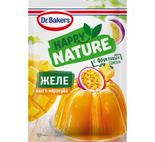 Желе Dr.Bakers Happy Nature с фруктовым соком манго и маракуйи, 41г