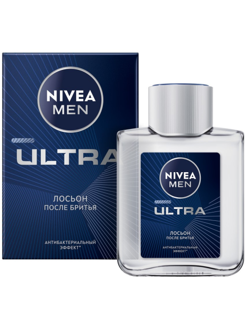 Лосьон после бритья Nivea Men Ultra антибактериальный, 100мл