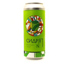 Сидр яблочный Дальняя дача №1 сухой, 0.45л