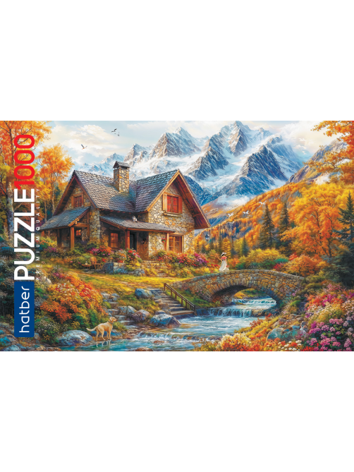 Пазлы Hatber Живописный уголок 1000 элементов А2ф, 680 x 480мм
