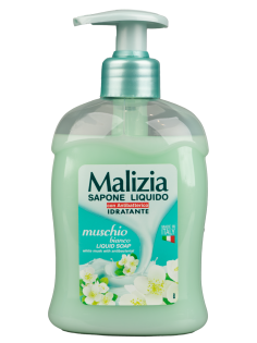 Мыло жидкое Malizia белый мускус, 300мл