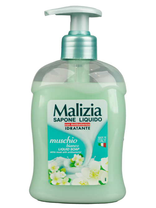 Мыло жидкое Malizia белый мускус, 300мл