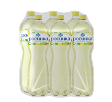 Вода Росинка Лайт со вкусом лимона и лайма питьевая газированная, 1.5л x 6 шт