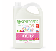 Гель для стирки концентрированный Synergetic Color для стирки цветного белья, 3.75л