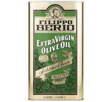 Масло оливковое Filippo Berio Extra Virgin нерафинированное, 1л