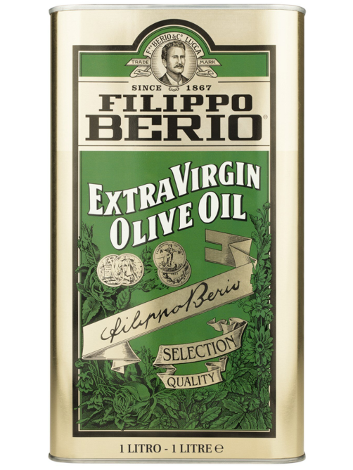 Масло оливковое Filippo Berio Extra Virgin нерафинированное, 1л