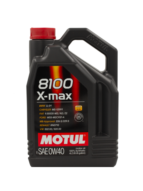 Масло моторное Motul 8100 X-Max 0W40, 4л