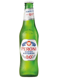 Пиво Peroni Nastro Azzuro безалкогольное, 0.33л