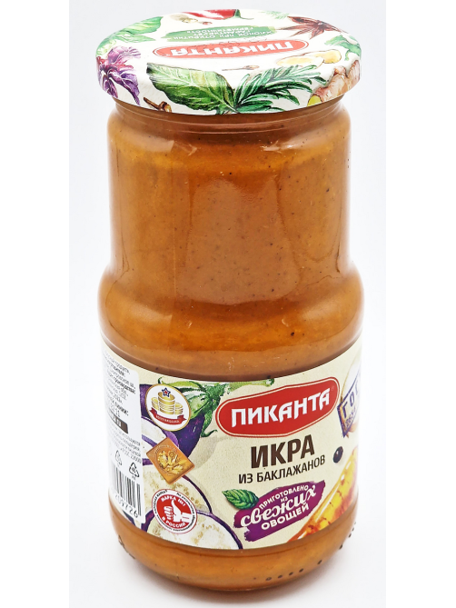 Икра из баклажанов Пиканта, 450г