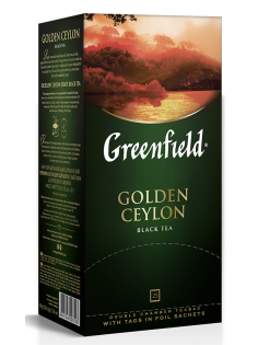 Чай Greenfield Golden Ceylon черный (2г х 25 пак), 50г