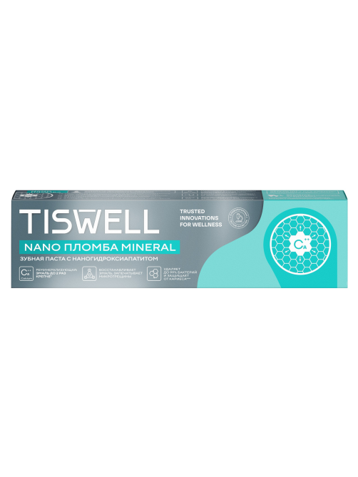 Зубная паста Tiswell Nano Mineral пломба, 110г