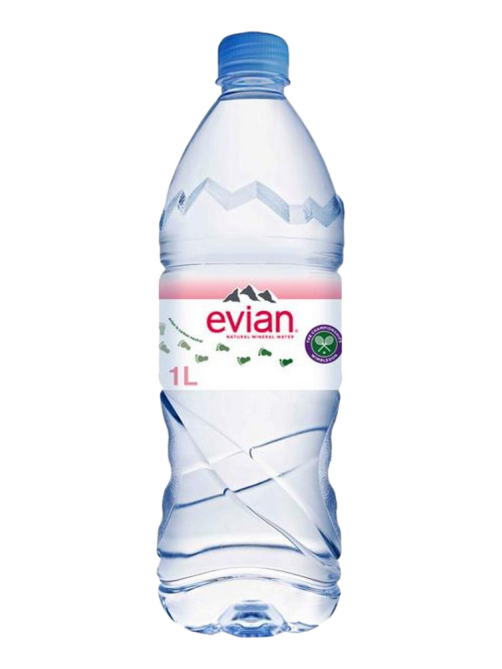 Вода Evian минеральная негазированная, 1л