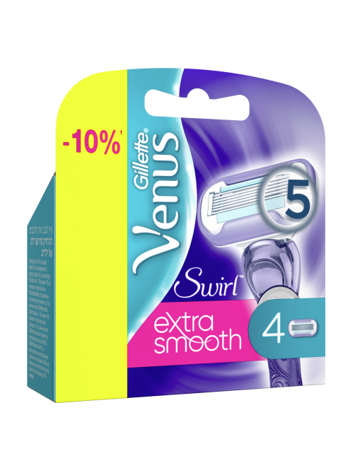 Кассета для бритвенного станка Gillette Venus Swirl, 4шт