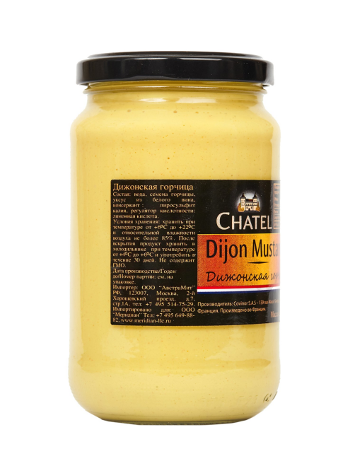Горчица Chatel дижонская, 370г