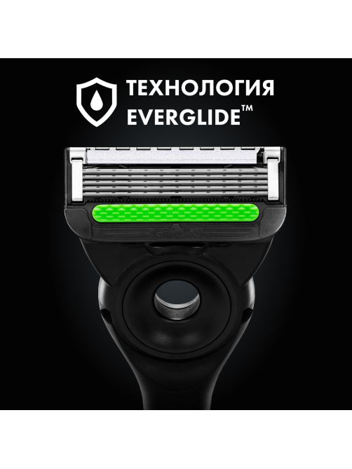 Кассеты сменные Gillette Labs 5 лезвий, 2шт
