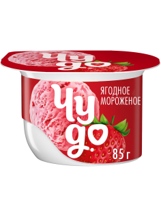 Десерт творожный Чудо взбитый ягодное мороженое 5.8%, 85г