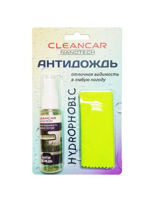 Антидождь Cleancar для автомобиля, 30мл