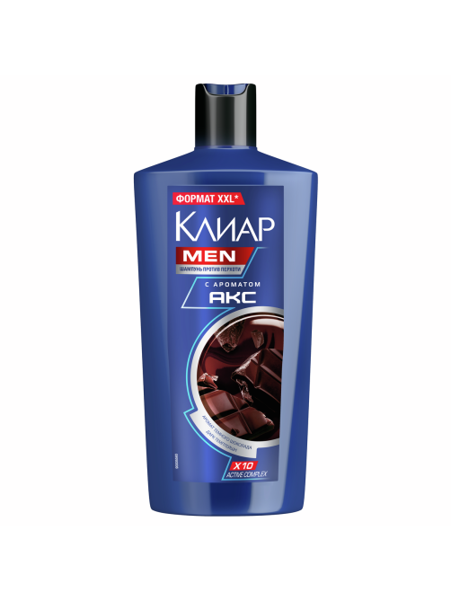 Шампунь Клиар Men Акс Dark Temptatopn против перхоти, 650мл