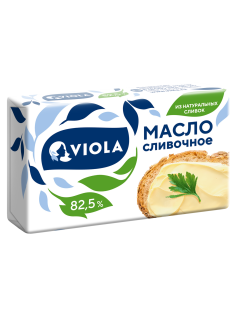 Масло сливочное Viola Традиционное 82.5%, 150г