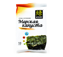 Чипсы нори Midori кимчи, 5г