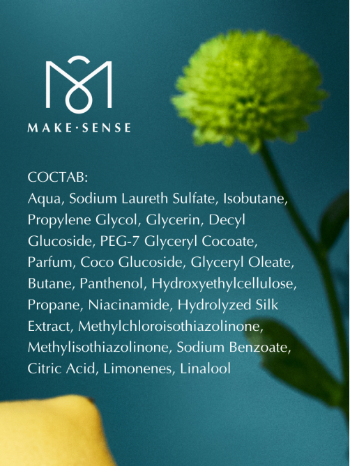 Парфюмированный мусс для душа Make Sense Sense of Freshness, 200мл