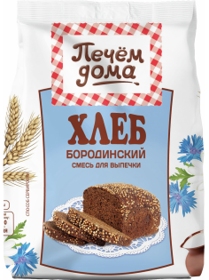 Смесь мучная Печем дома Хлеб бородинский, 500г