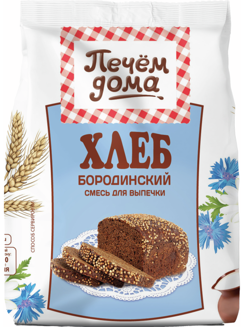 Смесь мучная Печем дома Хлеб бородинский, 500г
