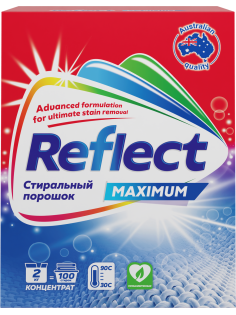 Стиральный порошок Reflect Maximum концентрированный, 2кг